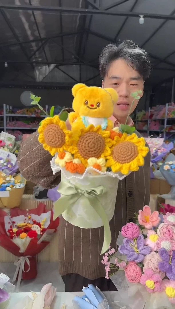 非遗手工花束，孤品清仓！！