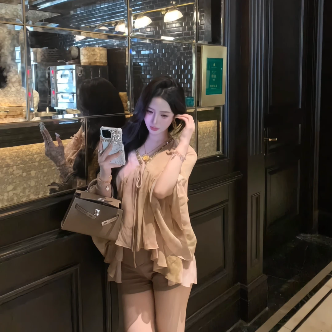 初·Chu●【温柔到骨子里】雪纺衫预C5XFS1458A