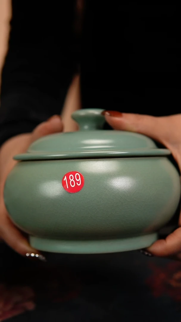 瓷片其***蓝原产地原矿釉汝瓷