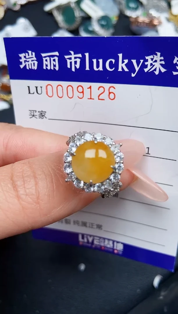 【闪购商品】翡翠颈饰银S925镶嵌9126