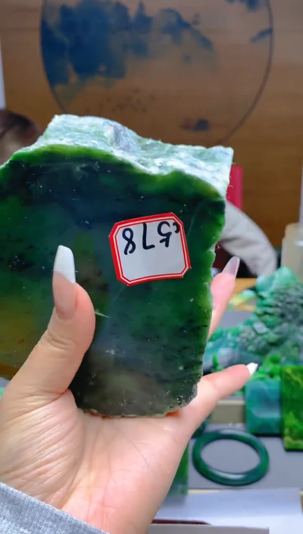 【闪购商品】和田玉（碧玉）珠宝半成品未镶嵌1