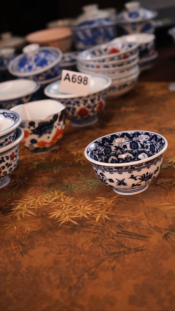 唐*景德镇手工手绘茶器