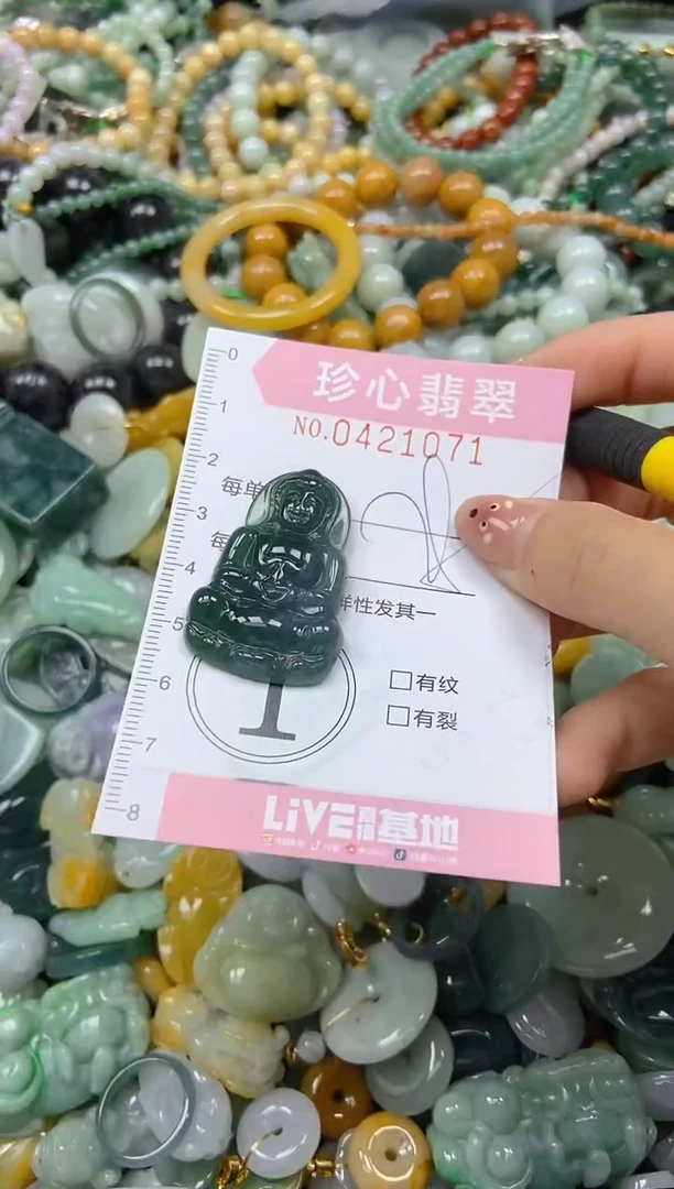 颈饰未镶嵌翡翠闪购0421071