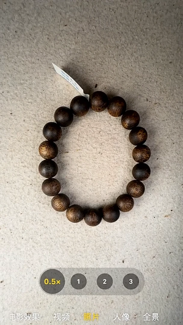 沉香手串12mm奇楠单圈手串38