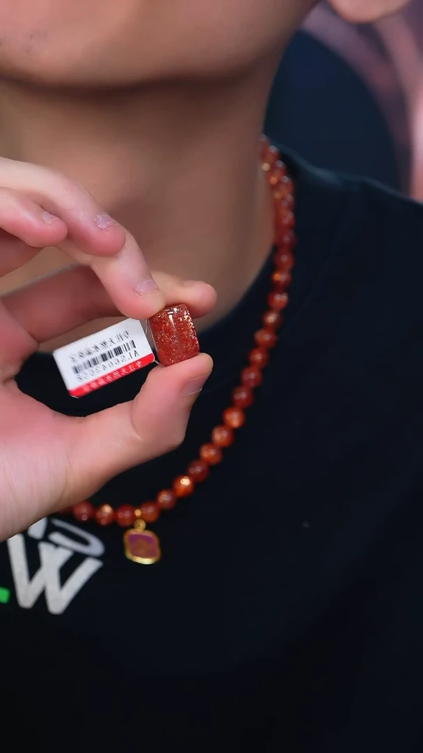 未镶嵌L003金太阳桶珠长石多样性发其一