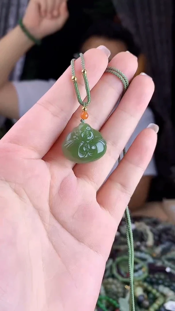 和田玉未镶嵌挂件多样性发货拍一发一