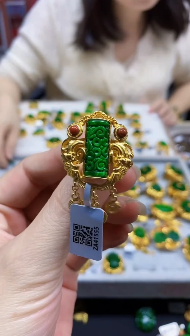 颈饰未镶嵌翡翠翡翠吊坠