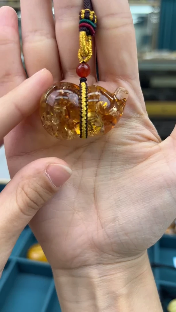 未镶嵌颈饰琥珀131秒拍号假一罚十