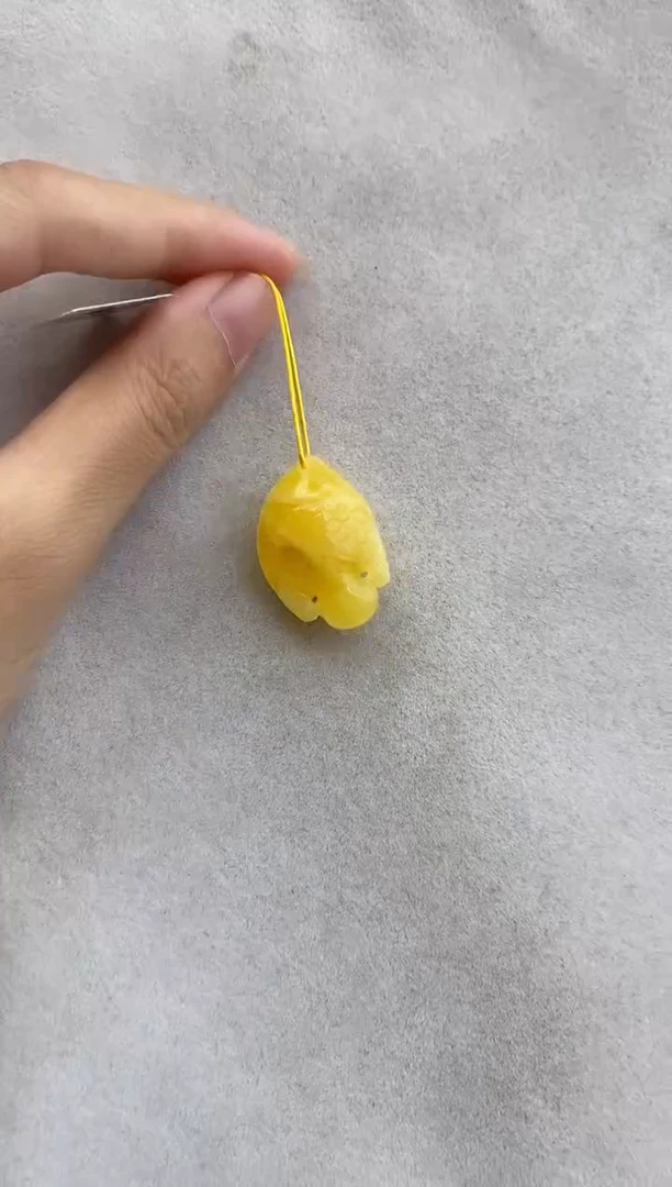裸石琥珀未镶嵌10918029-手机坠