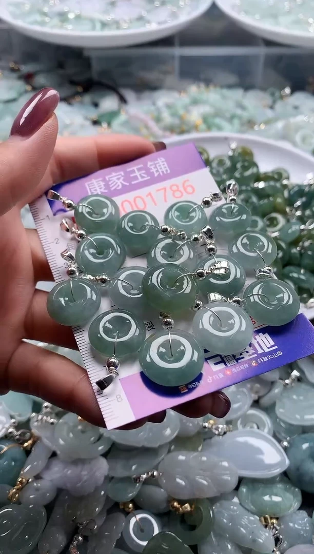 翡翠未镶嵌吊坠(不含链)多样性发其一1789