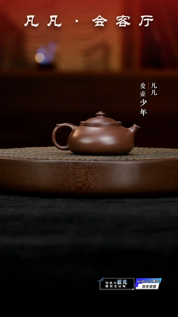 茶壶紫砂潘俊昌 紫砂壶06 &凡凡会客厅 寒江
