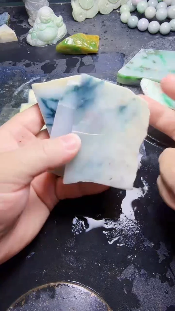 未镶嵌挂件翡翠天然翡翠253
