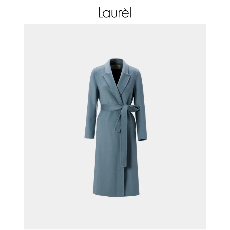 【粉丝专享】Laurel法式双面呢大衣女LWD324D00300
