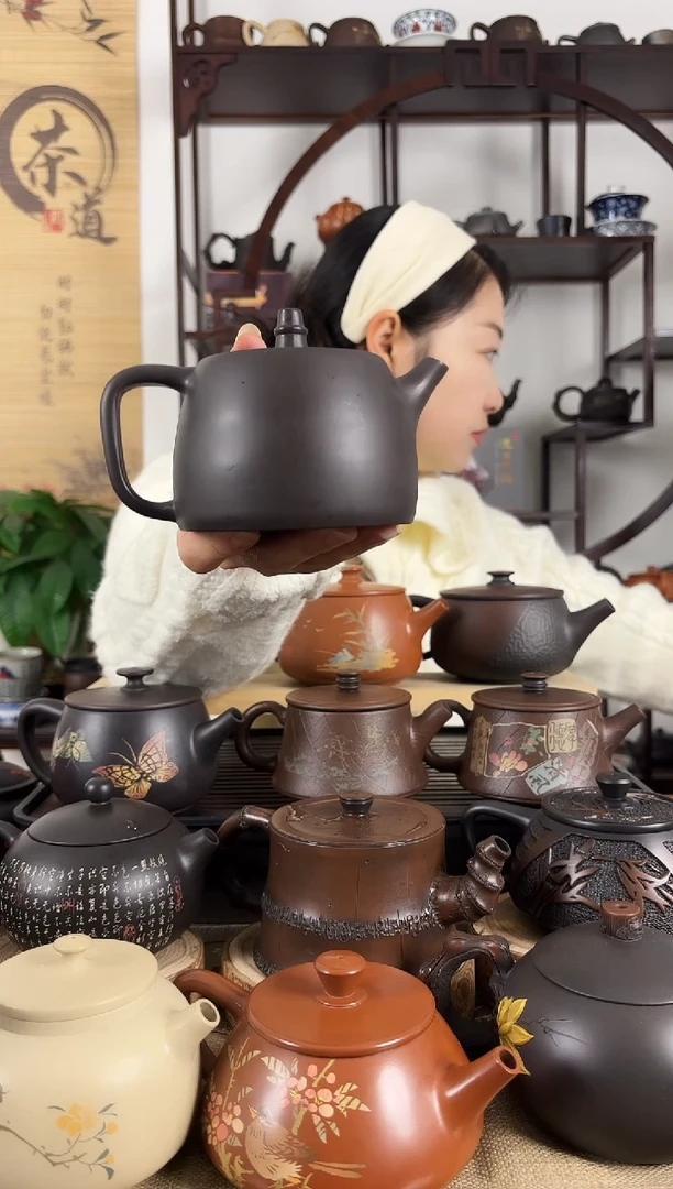 笑*哈云南建水紫陶茶壶260CC左右瑕疵