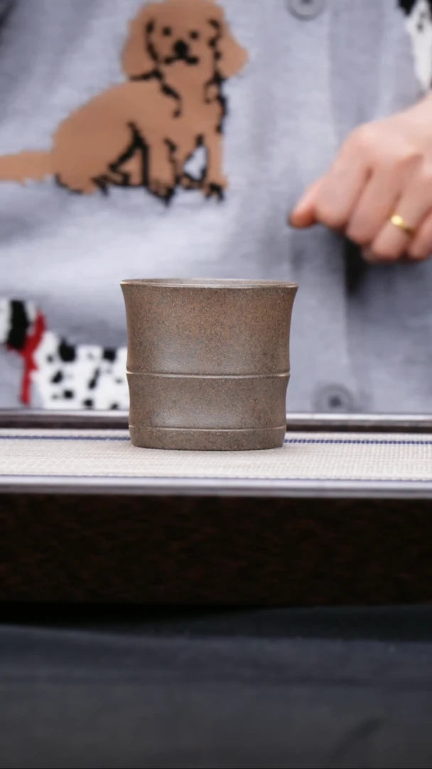 【闪购商品】紫砂茶壶还原烧 清灰紫泥 大竹节