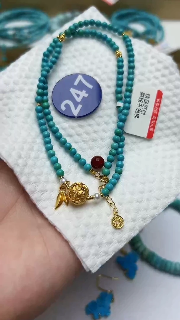 玛瑙/玉髓项链银S925镶嵌247