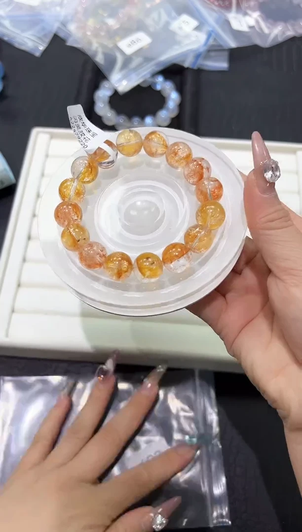 未镶嵌手串水晶89e多样性发其一【1条】默认微瑕