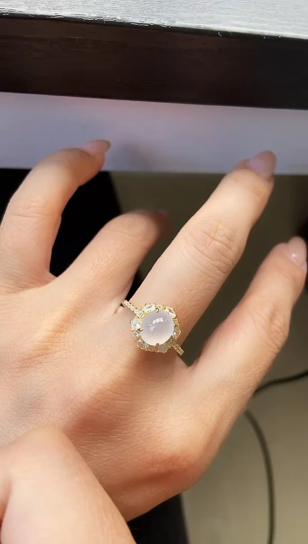 银S925镶嵌戒指翡翠12