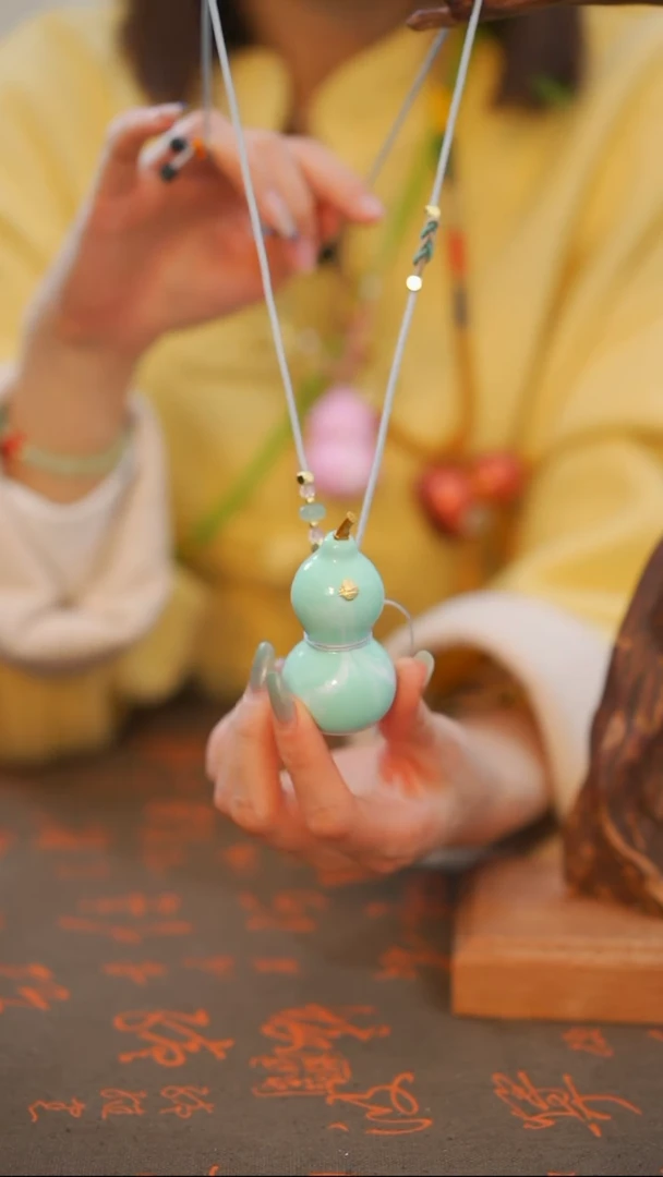 207非遗漆手艺工天然葫芦文玩福禄