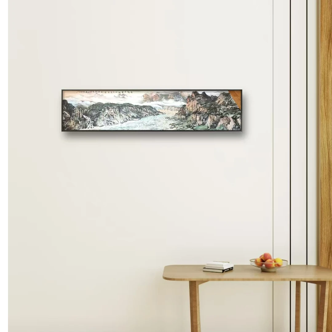 （文老师专拍）高勇利老师金榜八尺山水画