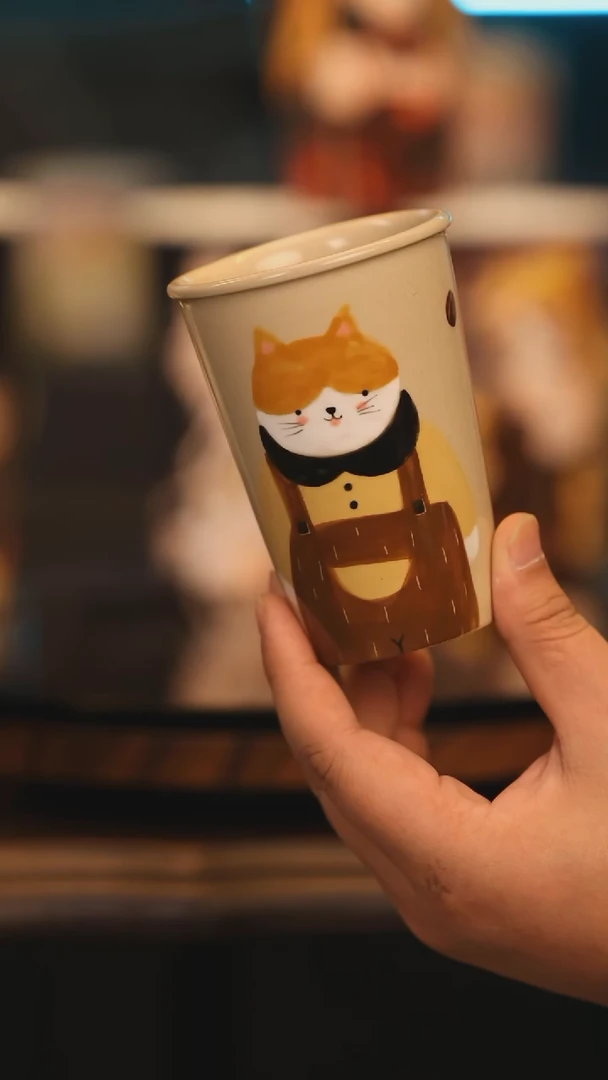 【闪购商品】摆件景德镇釉下彩绘设计师款陶瓷