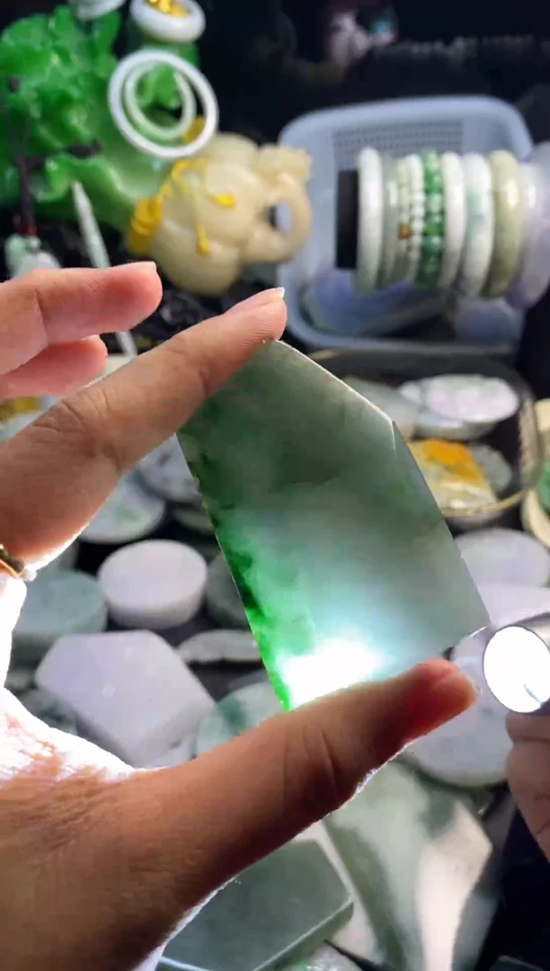 散珠翡翠翡翠A货05