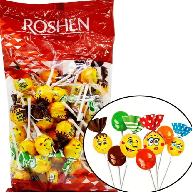 FJ乌克兰原装进口棒棒糖920克大包装/袋