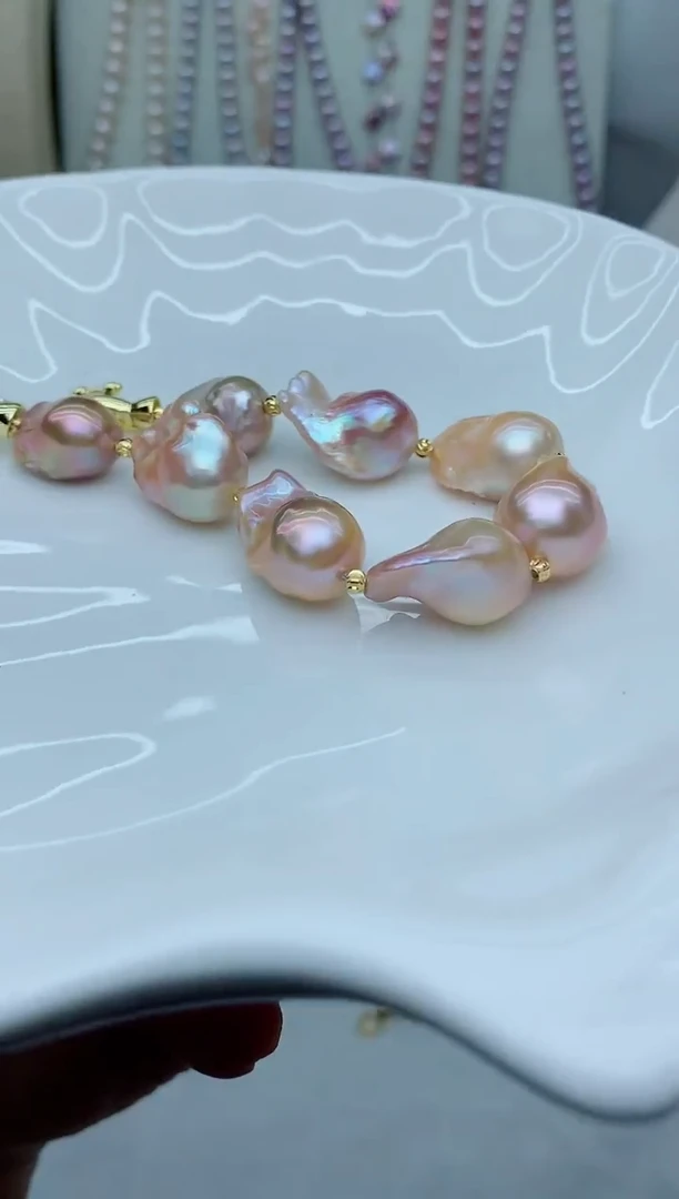 未镶嵌手绳淡水珍珠多样性发其一【非无瑕】