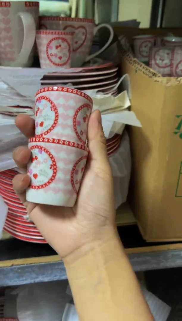 瓷陶瓷原单CC065餐具2个