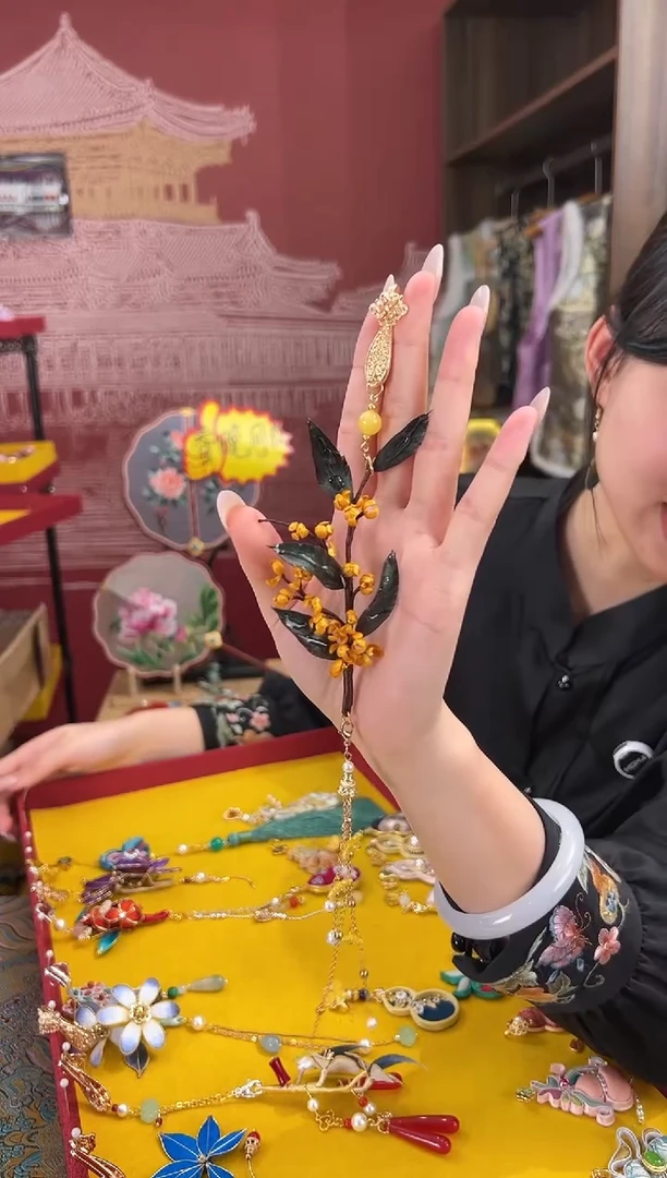 【闪购商品】刺绣苏绣世家非遗手工（胸针）