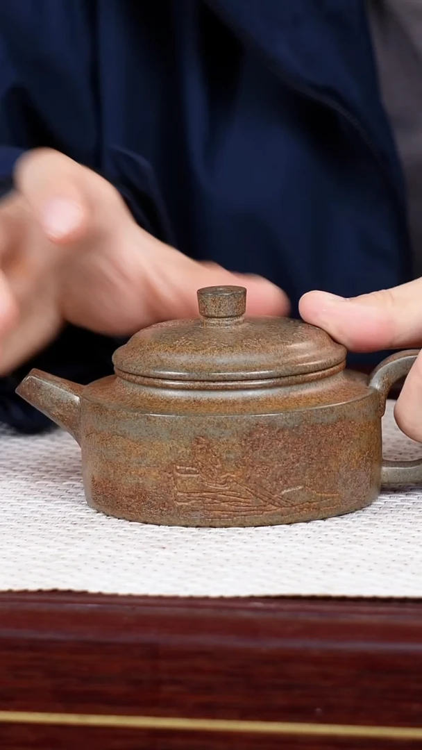 茶杯紫砂宜兴原矿紫砂 全手工制作