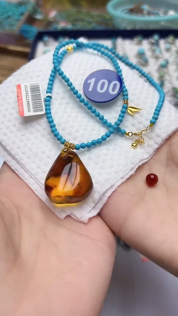 玛瑙/玉髓项链未镶嵌100