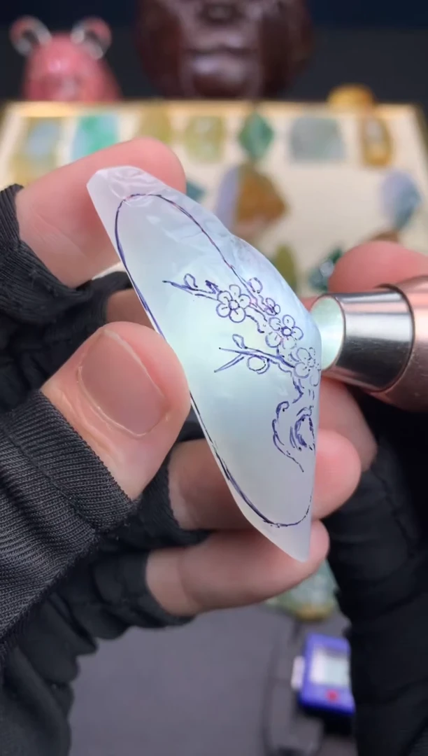 未镶嵌定制翡翠天然翡翠裸石（包工）