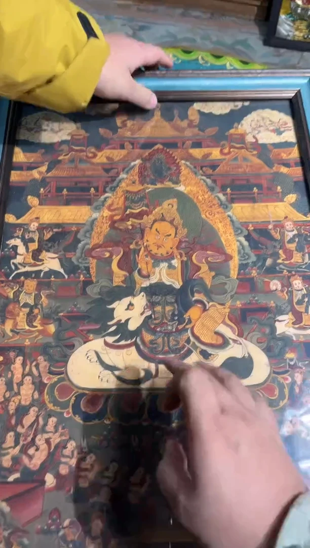 卷轴画东东唐卡tk16