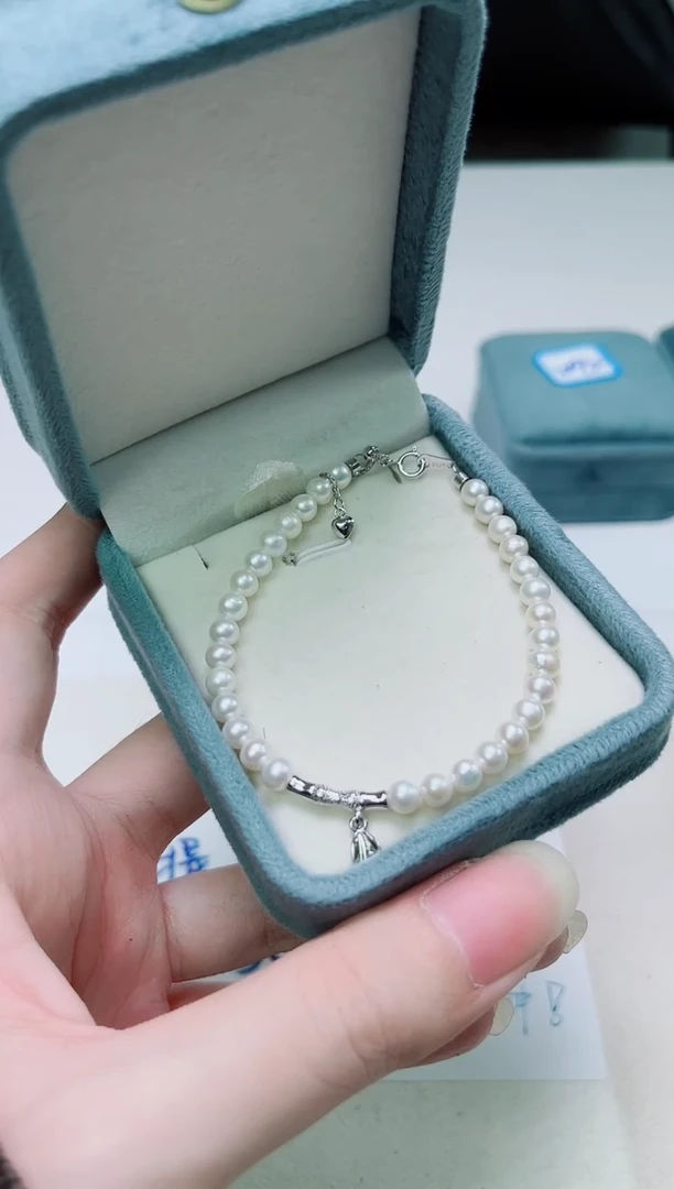 银S925镶嵌其他淡水珍珠多样性发一2071