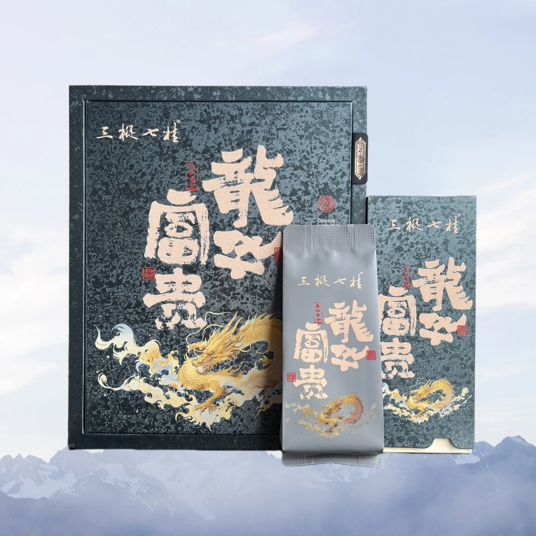 三枞七桂 龙华富贵 老枞水仙 武夷岩茶 51g 3品鉴6泡 礼盒装