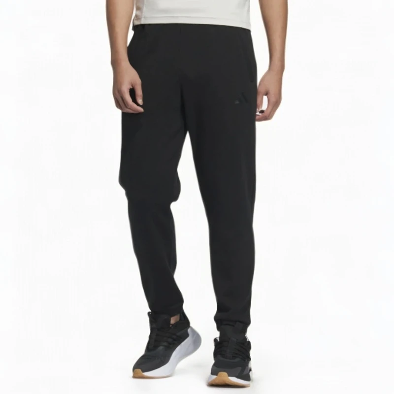 adidas/阿迪达斯男款黑色运动休闲长裤JL7602