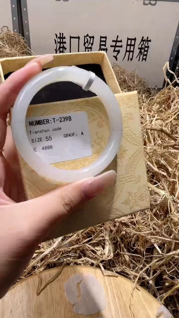 未镶嵌手镯石英质玉T2398HU
