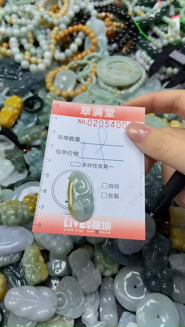 颈饰未镶嵌翡翠闪购0205400