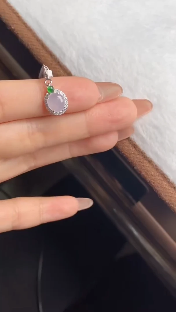 翡翠戒指银S925镶嵌天**鸭天然A货翡翠