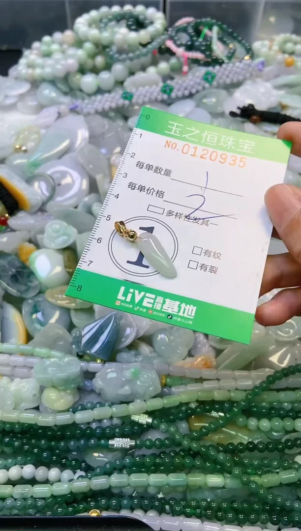 翡翠未镶嵌颈饰闪购0120935