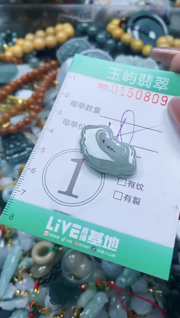 翡翠未镶嵌颈饰闪购0150809