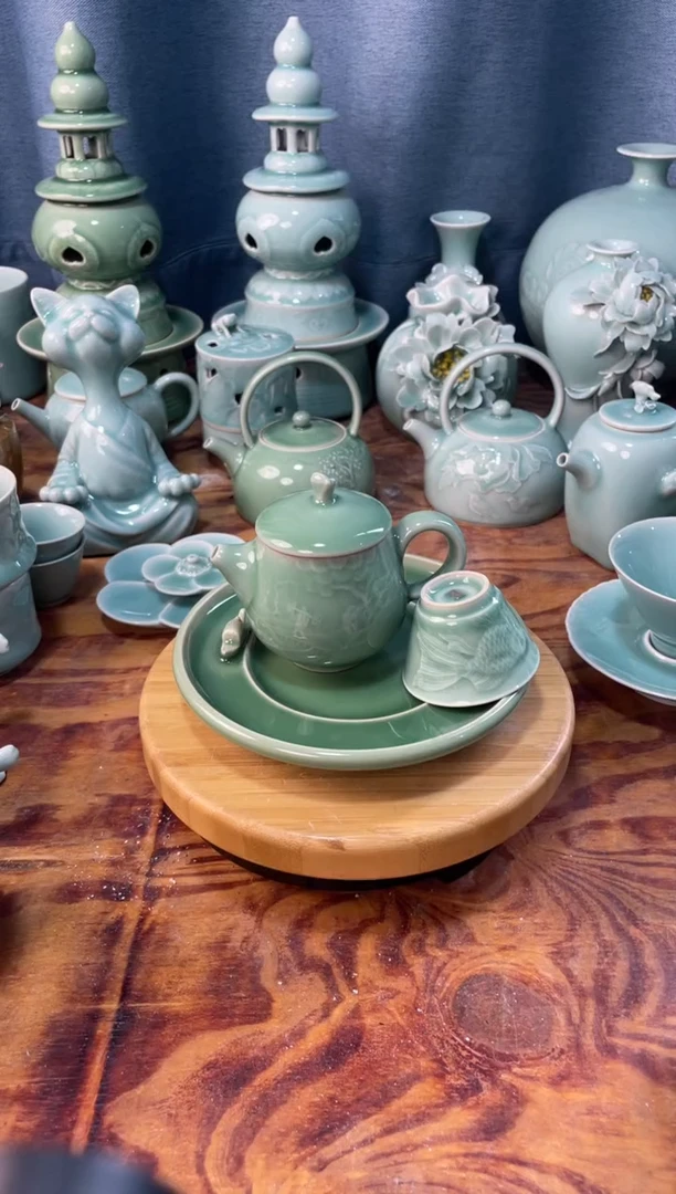 微瑕慧语瓷坊 龙泉青瓷大促