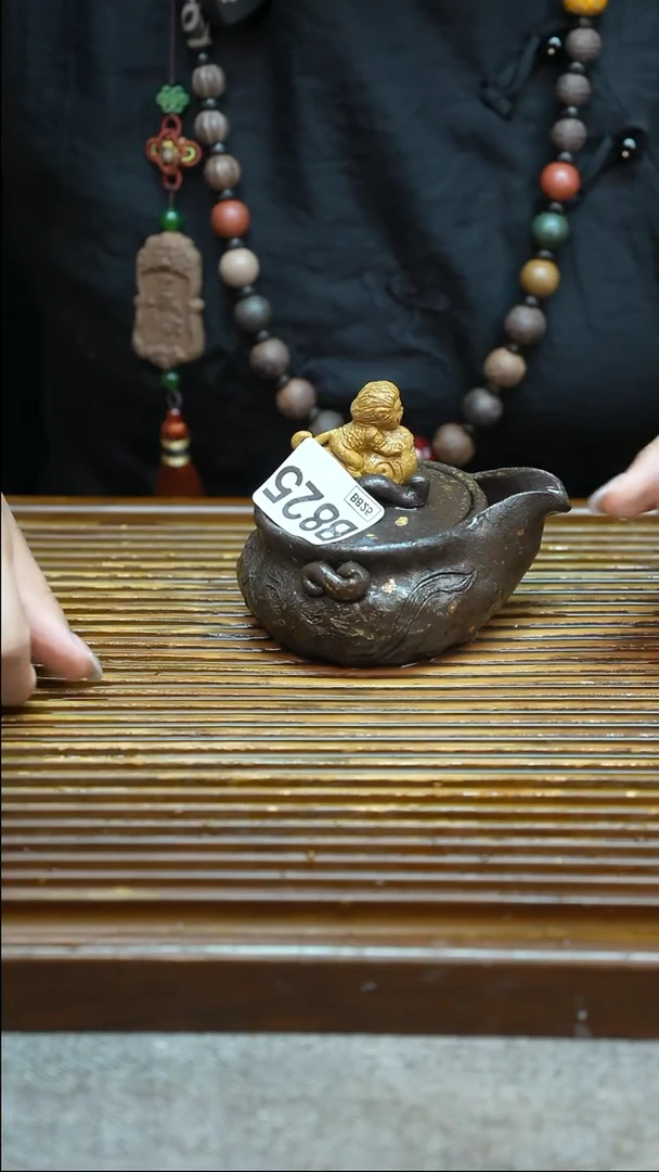 万古烧粗陶手工茶具