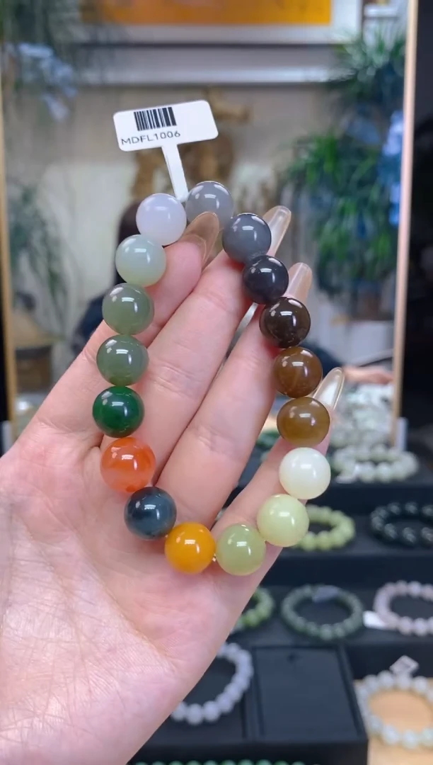 未镶嵌手串和田玉卡12