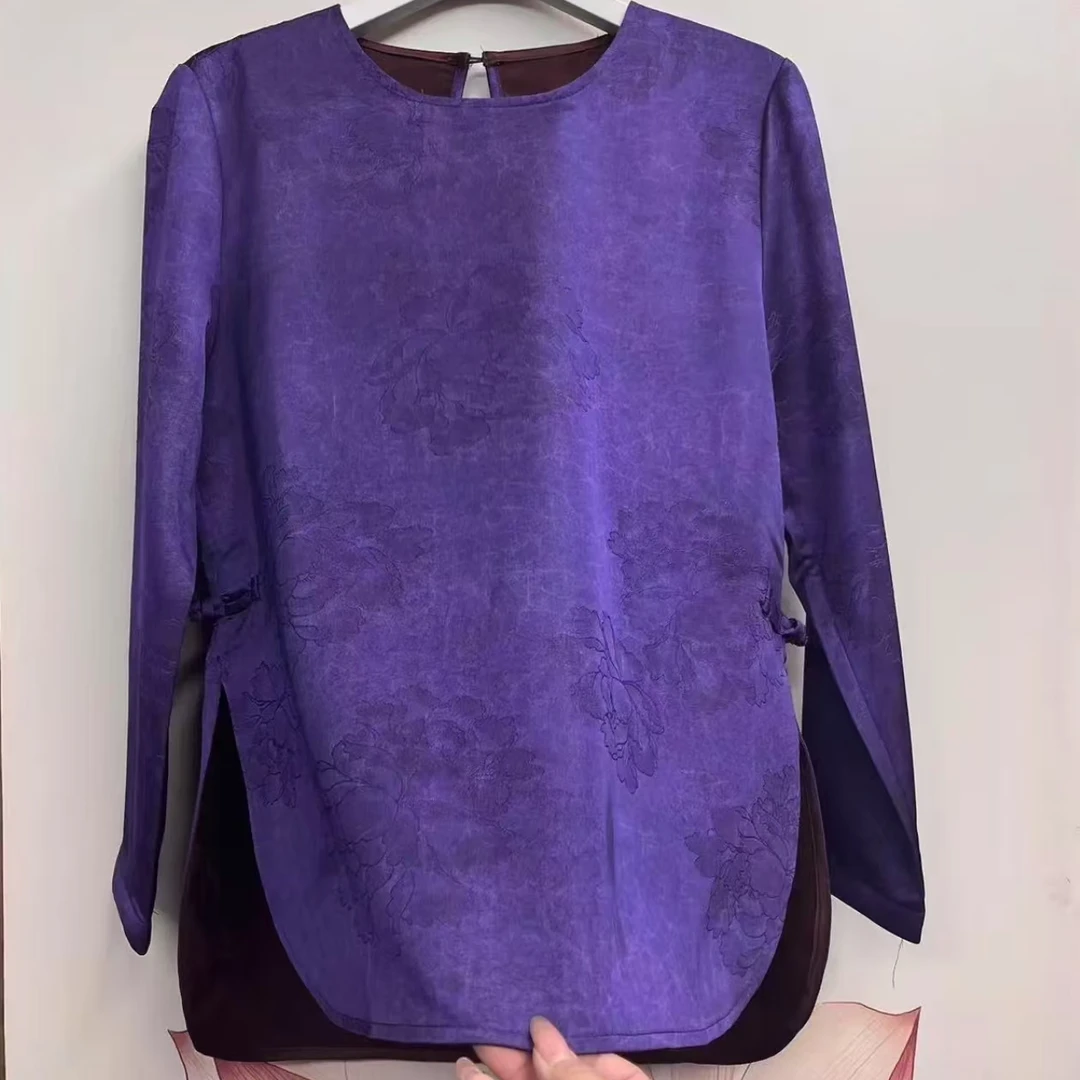 金缕玉衣中式国风香云老料小衫289