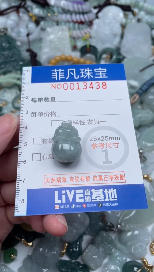 颈饰未镶嵌翡翠13438