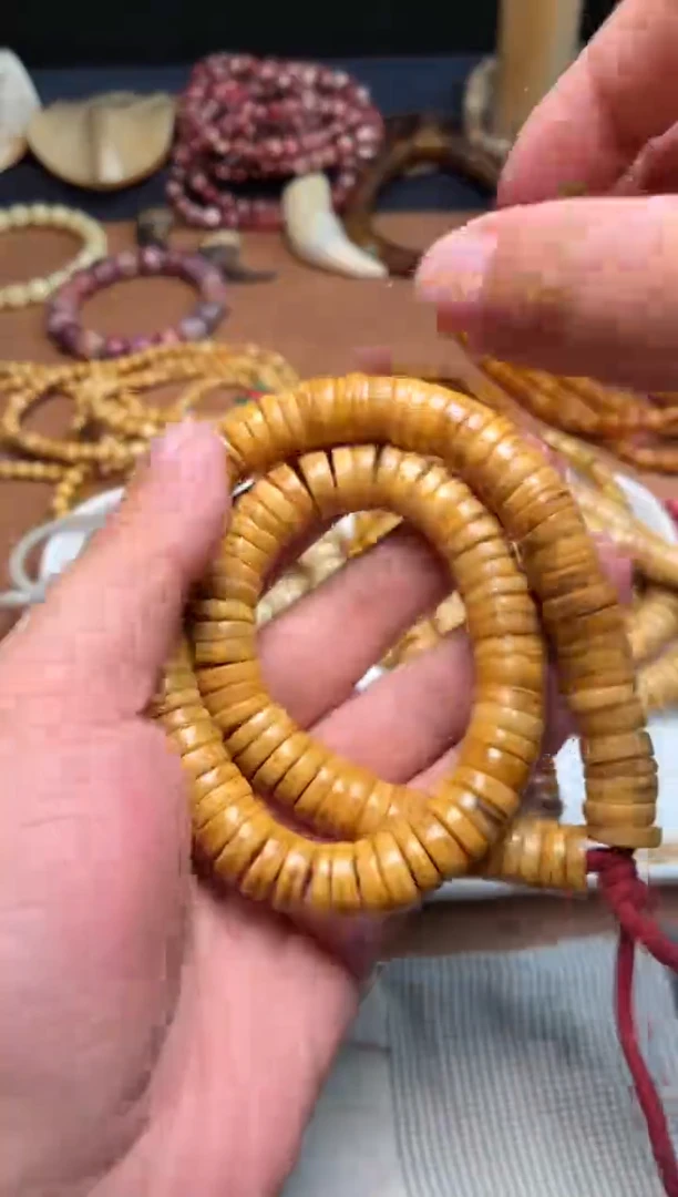 牛骨其他浩*哥杂件652-无髓嘎嘎长串