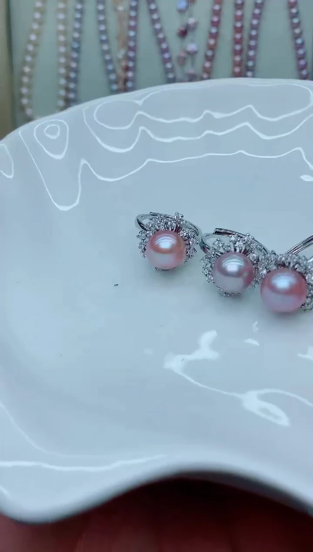 未镶嵌戒指淡水珍珠多样性发其一【非无瑕】