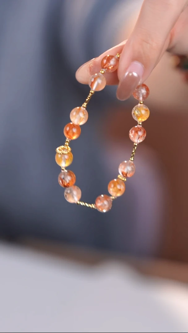 银S925镶嵌手链水晶@